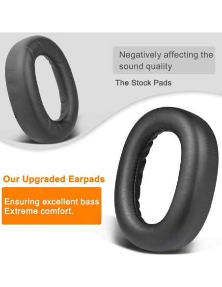 Almohadillas de Reemplazo SOULWIT para Jabra Evolve2 85 UC/MS - Negro Almohadillas de Reemplazo SOULWIT para Jabra Evolve2 85 UC/MS - Negro