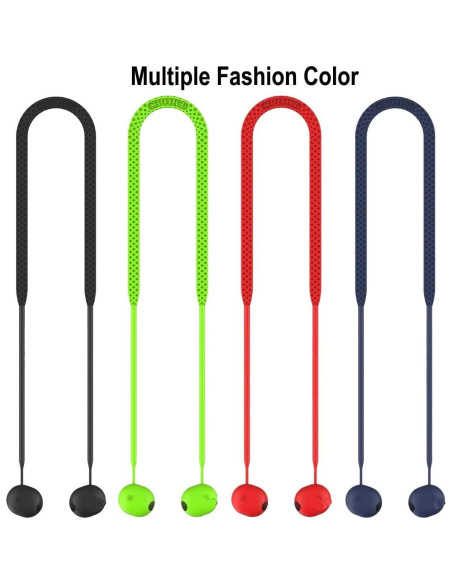Correa Antipérdida ZSHMJMJ para Beats Studio Buds - Silicona Verde Fluorescente Correa Antipérdida ZSHMJMJ para Beats Studio Buds - Silicona Verde Fluorescente
