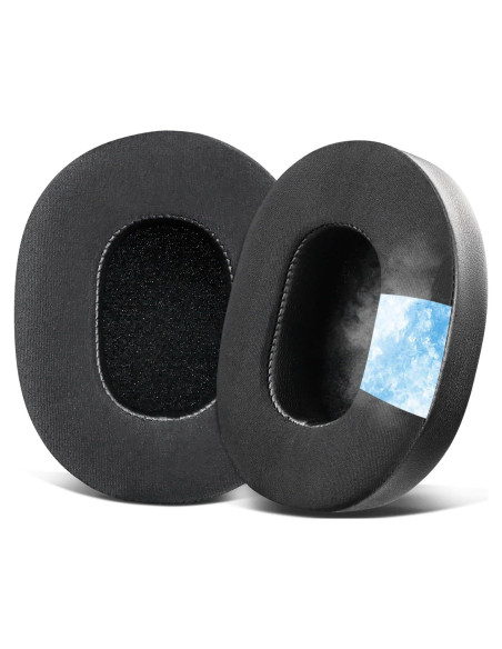 Almohadillas de Gel Refrigerante SOULWIT para Auriculares Skullcandy Hesh 3/ANC/Evo/Crusher Wireless - Negro Almohadillas de Gel Refrigerante SOULWIT para Auriculares Skullcandy Hesh 3/ANC/Evo/Crusher Wireless - Negro