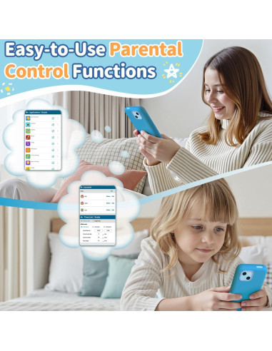 Teléfono Inteligente para Niños MOMILLA PlaySmart 16GB Azul