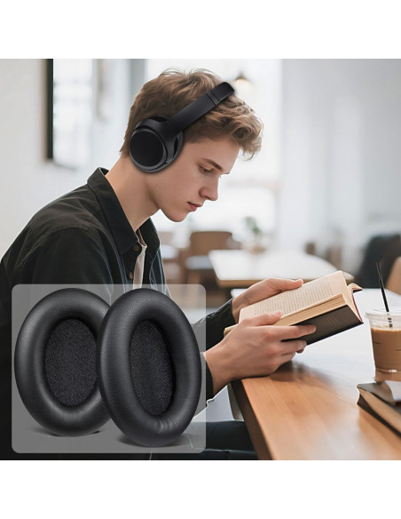 Almohadillas de Reemplazo SOULWIT para Auriculares Sony WH-1000XM3 Almohadillas de Reemplazo SOULWIT para Auriculares Sony WH-1000XM3