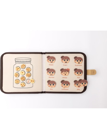 Libro Ocupado Montessori TookyToy 0-3 Años Juguete Educativo Libro Ocupado Montessori TookyToy 0-3 Años Juguete Educativo