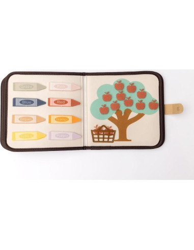 Libro Ocupado Montessori TookyToy 0-3 Años Juguete Educativo