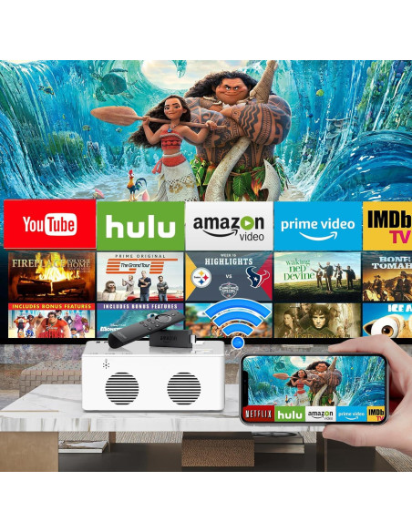 Proyector WiFi TMY V28 Full HD 1080P Portátil 1.16kg Proyector WiFi TMY V28 Full HD 1080P Portátil 1.16kg