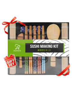 Kit de Sushi Soeos de Bambú 10 Piezas - Todo Natural