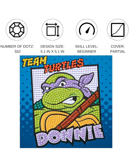 Kit de Pintura de Diamantes Diamond Dotz Donnie 16.6x20 cm Kit de Pintura de Diamantes Diamond Dotz Donnie 16.6x20 cm