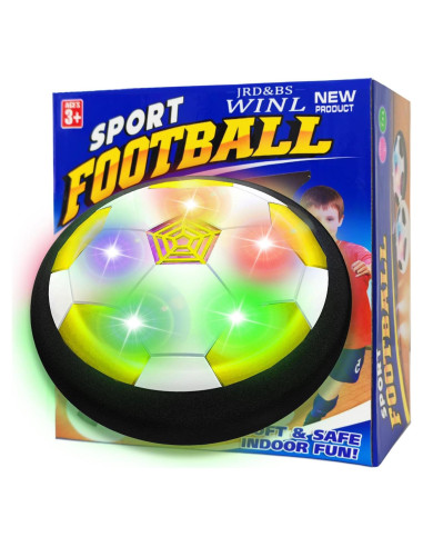 Juguete de Fútbol Flotante JRD&BS WINL Amarillo con LED