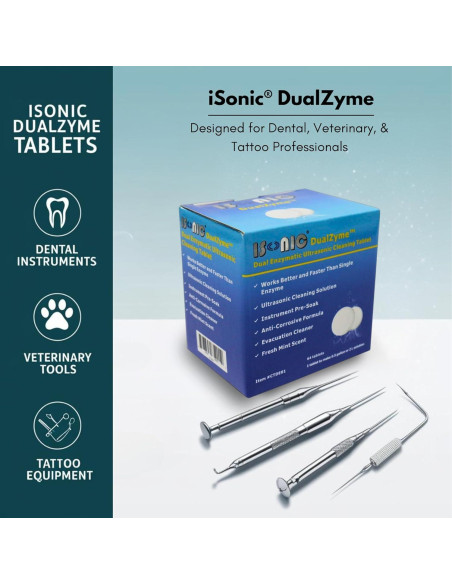 Tableta Ultrasonica Enzimática Dual iSonic CTDE01 2L Tableta Ultrasonica Enzimática Dual iSonic CTDE01 2L