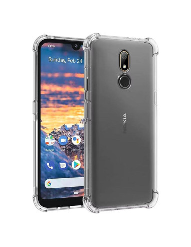 Funda protectora TPU transparente para Nokia 4.2 - Sidande