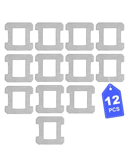 Paquete de 12 Trapos de Limpieza DR DAPPER para Ecovacs Winbot Paquete de 12 Trapos de Limpieza DR DAPPER para Ecovacs Winbot