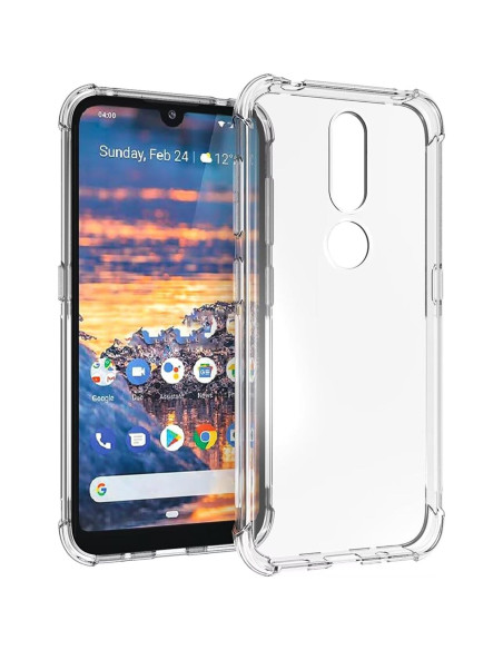 Funda protectora TPU transparente para Nokia 4.2 - Sidande Funda protectora TPU transparente para Nokia 4.2 - Sidande