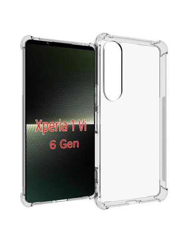 Funda Transparente USTIYA para Sony Xperia 1 Vi 6 Gen TPU