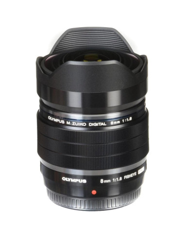 Objetivo Ojo de Pez Olympus M.Zuiko 8mm F1.8 Micro Cuatro Tercios
