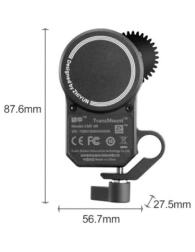 Controlador de Enfoque/Zoom Zhi Yun TransMount CMF-06 Max
