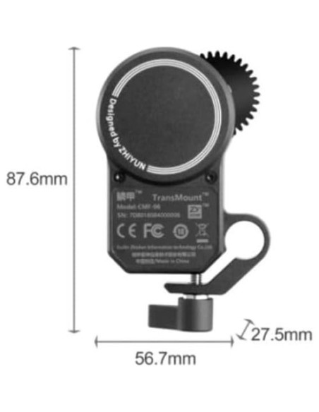 Controlador de Enfoque/Zoom Zhi Yun TransMount CMF-06 Max Controlador de Enfoque/Zoom Zhi Yun TransMount CMF-06 Max