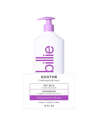 Loción Corporal Billie Soothe 532ml - Leche de Avena y Ceramidas