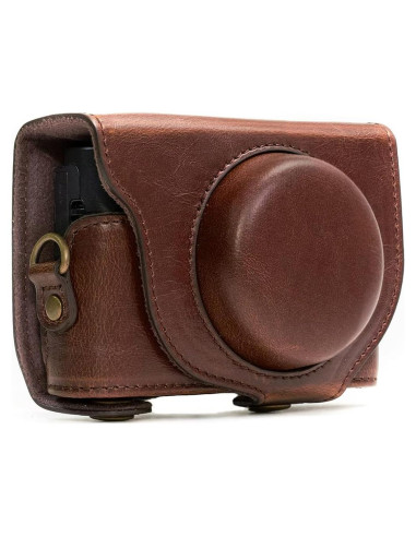 Funda de cámara de cuero MegaGear para Sony Cyber-Shot RX100