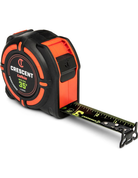 Cinta Métrica WORKHORSE Crescent 10.67 m Doble Cara NITE EYE Cinta Métrica WORKHORSE Crescent 10.67 m Doble Cara NITE EYE