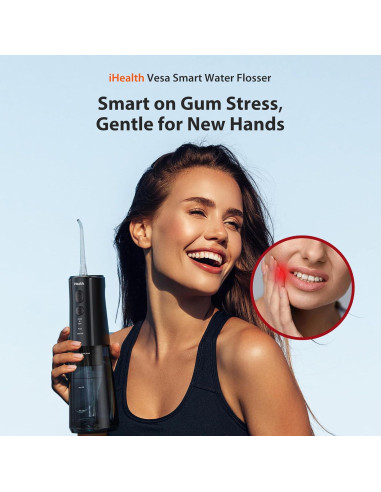 IHealth Flossing Water Flosser para Dientes y Encías Sensibles