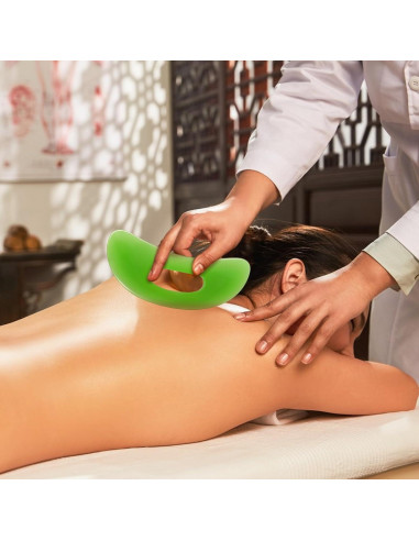 Juego de 2 Herramientas Gua Sha Zyghjort para Masaje Drenaje Linfático