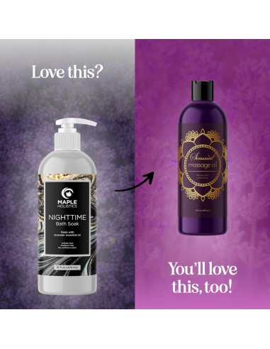 Baño de Burbujas de Lavanda Maple Holistics 473 ml - Aromaterapia