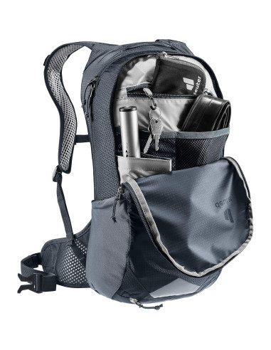 Mochila Deuter Race Air 10L para Ciclismo de Montaña Negra