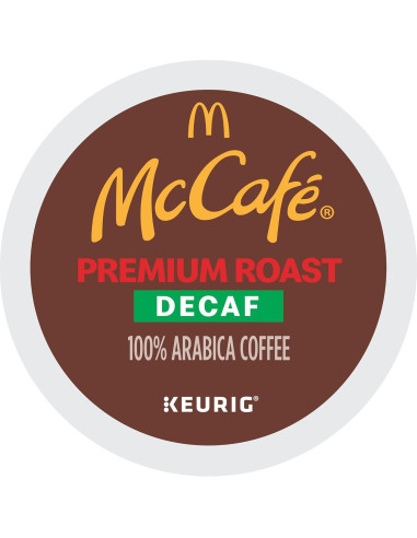 Cápsulas K-Cup McCafé Tostado Premium Descafeinado 84 Unidades