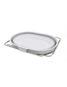 Colador Plegable Expandible SAMMART 5L Blanco/Grey 2