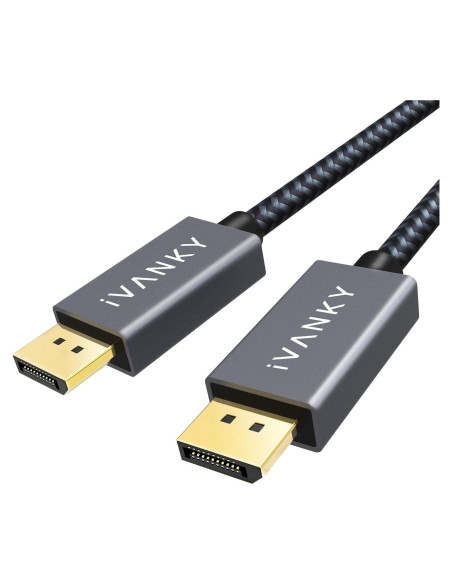Cable DisplayPort 4.5M IVANKY VBC11 4K@60Hz Alta Velocidad Cable DisplayPort 4.5M IVANKY VBC11 4K@60Hz Alta Velocidad