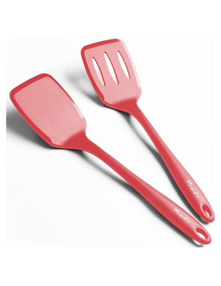 Juego de Espátulas de Silicona XiaoZu 34.5 cm Rojo Antiadherente Juego de Espátulas de Silicona XiaoZu 34.5 cm Rojo Antiadherente