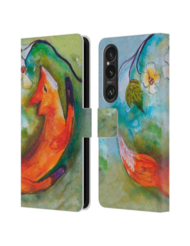 Funda de cuero Sony Xperia 1 VI 5G Wyanne Fox Animales