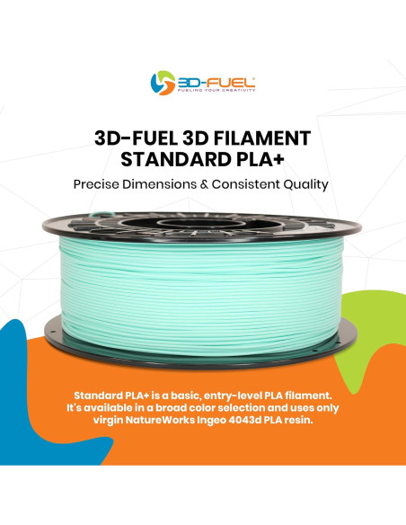 Filamento PLA+ 3D-Fuel Almendra 1 kg para Impresora 3D Filamento PLA+ 3D-Fuel Almendra 1 kg para Impresora 3D