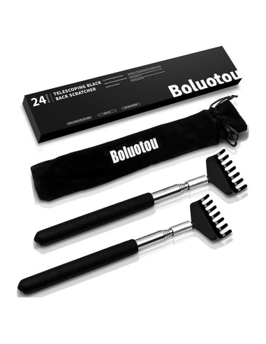 Rascador de Espalda Telescópico Kuvvfe Acero Inoxidable 60.96 cm