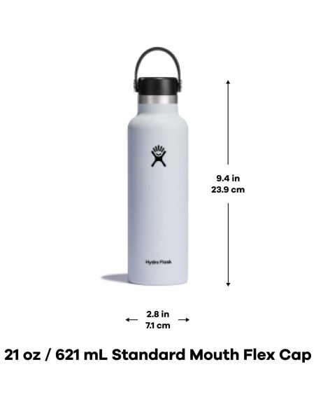 Botella de Agua Aislada Hydro Flask 21 Oz Tapa Flex Agave Botella de Agua Aislada Hydro Flask 21 Oz Tapa Flex Agave