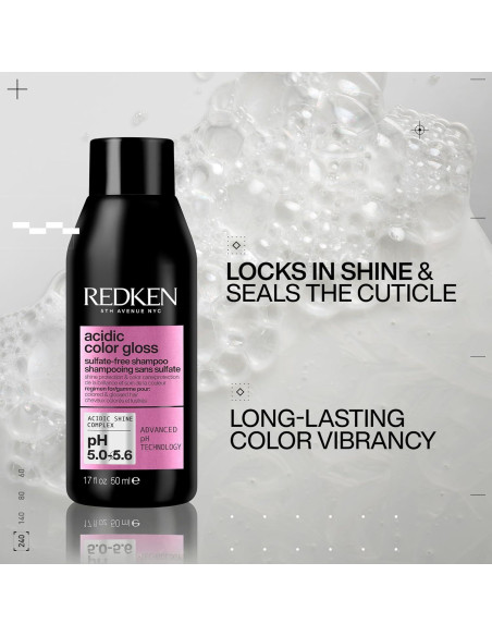 Champú Sin Sulfatos Redken Acidic Color Gloss 50 ml Champú Sin Sulfatos Redken Acidic Color Gloss 50 ml