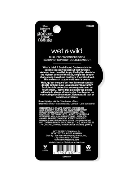 Stick de Contorno Doble Cara Wet n Wild Pesadilla Antes de Navidad Stick de Contorno Doble Cara Wet n Wild Pesadilla Antes de Navidad