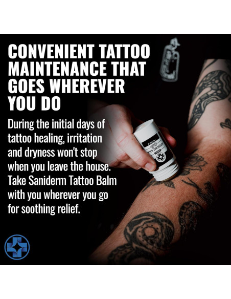 Bálsamo Cuidado Tatuajes Saniderm 28.35 g - Natural y Sin Fragancia Bálsamo Cuidado Tatuajes Saniderm 28.35 g - Natural y Sin Fragancia