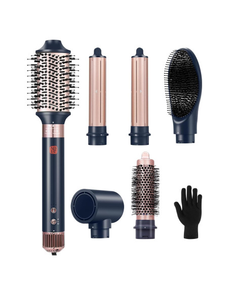 Estilizador de Cabello 6 en 1 NDLT con Iones Negativos Estilizador de Cabello 6 en 1 NDLT con Iones Negativos
