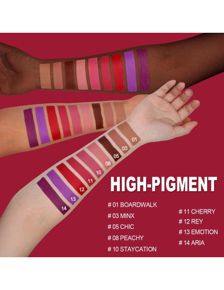 Pintalabios Mate Rojo O'CHAIN 3.4g Larga Duración Vegano Pintalabios Mate Rojo O'CHAIN 3.4g Larga Duración Vegano