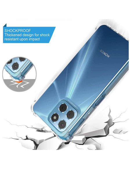 Funda protectora TPU transparente Honor X8 5G / X6 5G / X6S Funda protectora TPU transparente Honor X8 5G / X6 5G / X6S