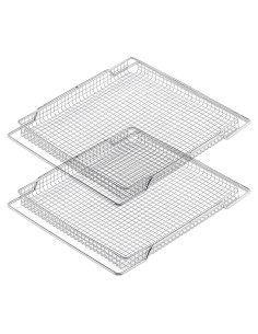 Cesta de Freidora de Aire Breville BOV900 Acero Inoxidable 2 Pcs