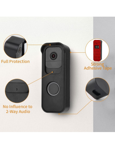 Soporte de puerta adhesivo Wochel para Blink Video Doorbell