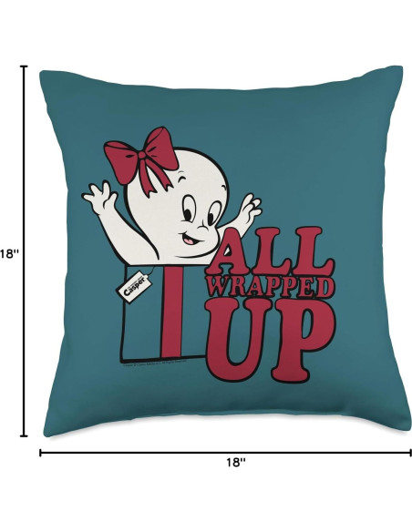 Almohada Decorativa Vintage Navidad Casper 45.72x45.72 cm Almohada Decorativa Vintage Navidad Casper 45.72x45.72 cm