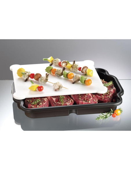 Tabla de Cortar con Bandeja Prodyne BB-16 46.4x33.7cm Tabla de Cortar con Bandeja Prodyne BB-16 46.4x33.7cm