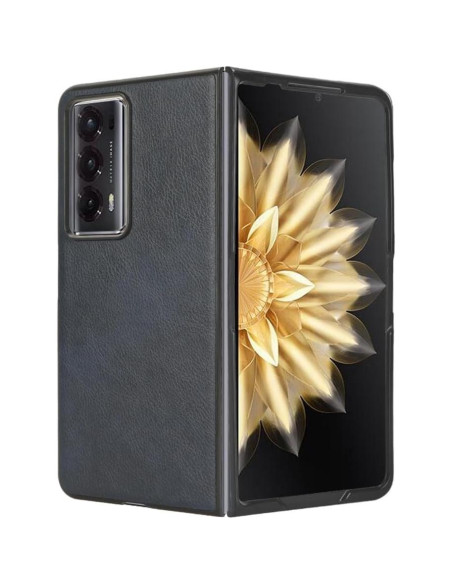 Funda Honor Magic V2 - PU y plástico duro, antideslizante azul Funda Honor Magic V2 - PU y plástico duro, antideslizante azul