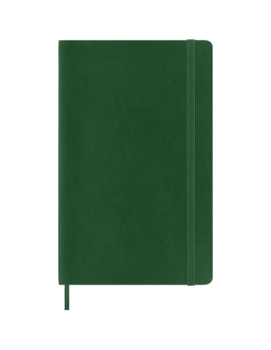 Cuaderno Moleskine Grande Verde Mirtillo Sin Rayas 192 Páginas