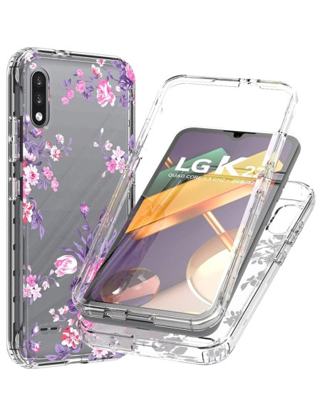 Funda Protectora Floral para LG K22/K32 - TPU Flexible Funda Protectora Floral para LG K22/K32 - TPU Flexible