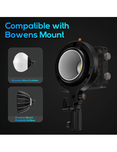 Lámpara de Video LED ZHIYUN MOLUS X100 100W 2700K-6500K