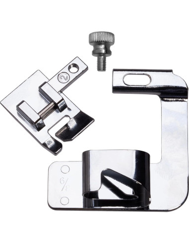 Juego de pies prensores de dobladillo enrollado AMZTKDIY 3 tamaños