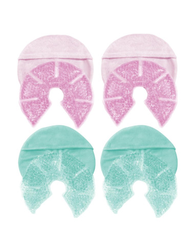 Paquete Terapia Pecho Gel Frío Caliente Conbella 4 Unidades